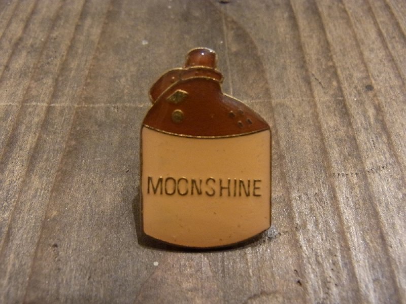 画像1: 【MOON SHINE】ムーンシャイン 1980'S ビンテージピンバッチ 