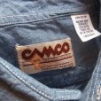 画像5: 【CAMCO/カムコ・シャンブレー 半袖 ワークシャツ】 ブルー・３サイズ(S/M/L) (5)