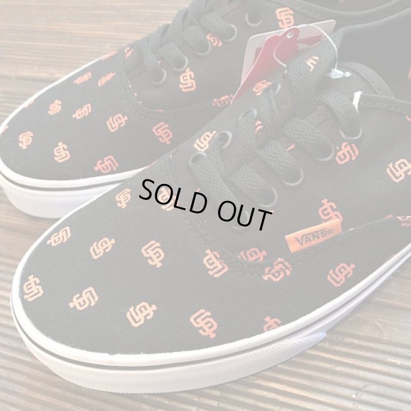 画像2: 【 VANS x MLB ・バンズ】 アメリカ企画  / オーセンティック / メジャーリーグ / サンフランシスコ・ジャイアンツ / SF GIANTS  2サイズ(27.5/28)
