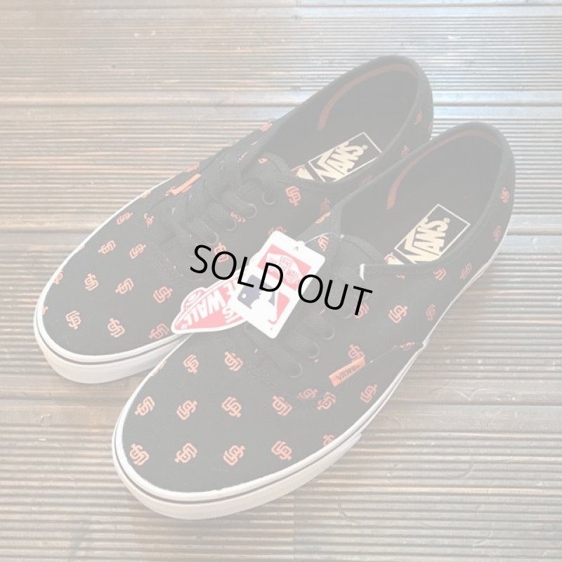 画像1: 【 VANS x MLB ・バンズ】 アメリカ企画  / オーセンティック / メジャーリーグ / サンフランシスコ・ジャイアンツ / SF GIANTS  2サイズ(27.5/28)