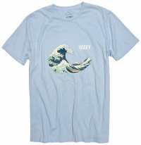 【ALTRU/アルトゥルー】 "WAVY HOKUSAI"  Tシャツ  ２サイズ(S/M) アメリカ製