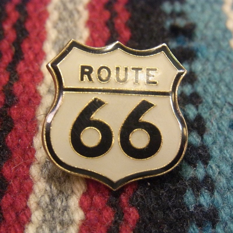 画像1: 【ROUTE 66】 1980-1990's ビンテージピンバッチ　