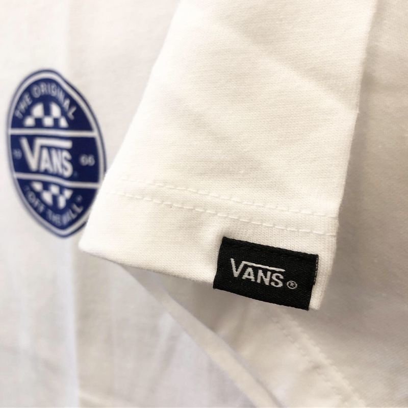 画像4: 【 VANS / USA 】アメリカ企画・ロゴTシャツ " CHECKER LOGO 1966 " ホワイト ３サイズ(S/M/L)