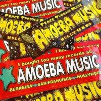 【 AMOEBA MUSIC USA / アメーバミュージック 】バンパー・ステッカー  27X8  ・２デザイン