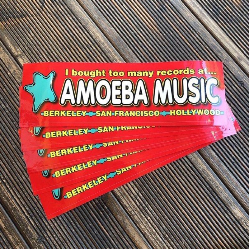 画像3: 【 AMOEBA MUSIC USA / アメーバミュージック 】バンパー・ステッカー  27X8  ・２デザイン