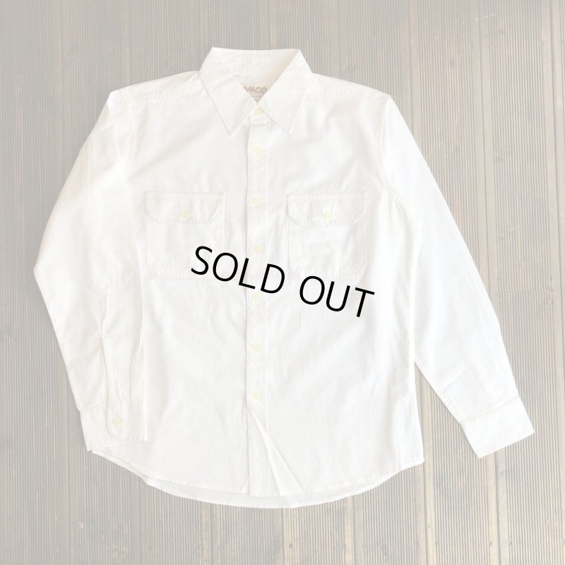 画像1: 【CAMCO/カムコ・シャンブレー ワークシャツ】 ナチュラル・３サイズ(M/L/XL)