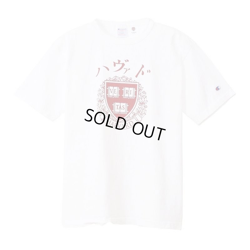 画像1: 【CHAMPION/チャンピオン】アメリカ製 ・"T1011" 半袖Tシャツ ”・ハーバード / ハヴァド / カタカナ ２カラー・３サイズ(M/L/XL)
