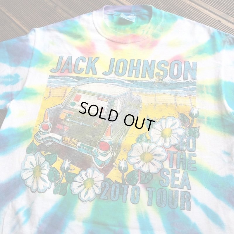 画像1: 【２０１０年 ジャックジョンソン / オールド バンドTシャツ】" JACK JOHNSON " / プリントツアーTシャツ  (MEDIUMサイズ)