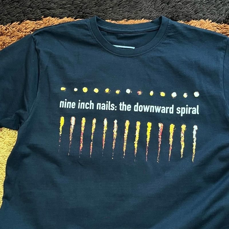 画像2: 【 NINE INCH NAILS / ナインインチネイルズ / ダウンワードスパイラル 】オフィシャル・Tシャツ / ３サイズ(M,L,XL)