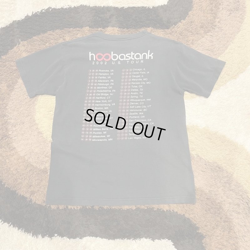 画像3: 【2002年 HOOBASTANK / オールド Tシャツ】" フーバスタンク・USツアーTシャツ" / プリントTシャツ (おおよそLARGEサイズ) ビンテージ・バンドTシャツ