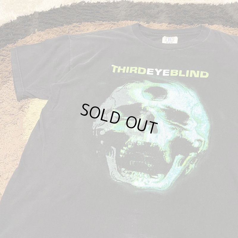 画像2: 【2000年 THIRD EYE BLIND / オールド Tシャツ】" サードアイブラインド・USツアーTシャツ" made.in.USA / プリントTシャツ (表記LARGEサイズ / 実寸XLサイズ程) ビンテージ・バンドTシャツ