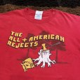 画像2: 【2000年代 ALL AMERICAN REJECTS / オールド Tシャツ】" オールアメリカンリジェクツ " / プリントTシャツ / レッド (MEDIUMサイズ) ビンテージ・バンドTシャツ (2)