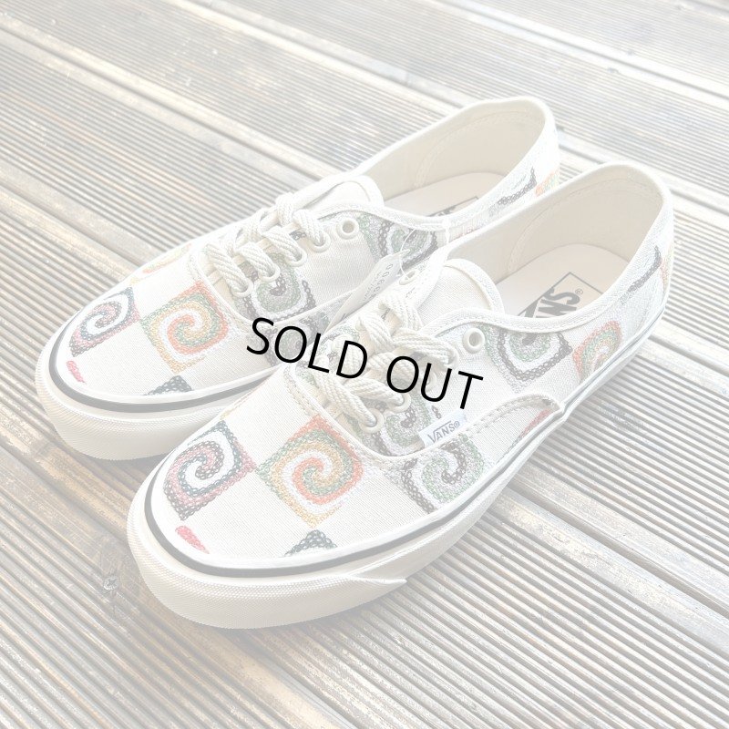 画像1: 【 VANS USA / AUTHENTIC 44DX 】バンズ・ アメリカ企画 / アナハイムファクトリー・/ オーセンティック ・刺繍 / キャンバス 3サイズ(26,27,28)