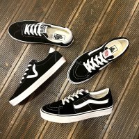 【 VANS USA / SPORT LOW & SKATE LOW 】バンズ・ アメリカ企画 / スポーツ・スケート・ローカット / ブラック / スエード 4サイズ(26, 27, 28, 29)