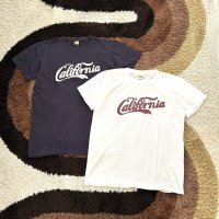 【 VELVASHEEN / ベルバシーン 】 アメリカ製 / 発泡プリントTシャツ コットン100％ Tシャツ・２カラー３サイズ(M,L,XL) 'Enjoy California'