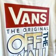 画像2: 【 VANS / USA 】アメリカ企画・ロゴTシャツ " GRADIENT LOGO " ホワイト/ブラック ３サイズ(M/L/XL) (2)