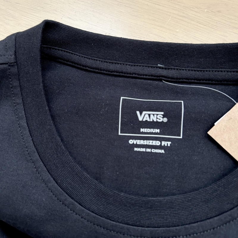 画像5: 【 VANS / USA 】アメリカ企画・ロゴTシャツ " GRADIENT LOGO " ホワイト/ブラック ３サイズ(M/L/XL)
