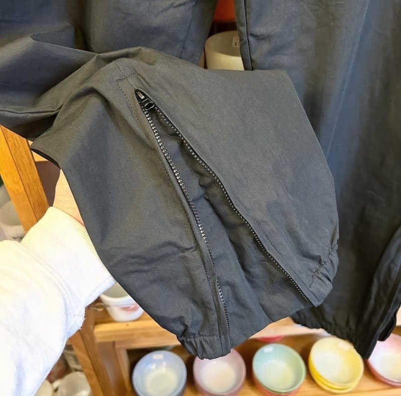 画像4: パシフィカオリジナル【60/40クロス・オリジナルイージーパンツ】ブラック・4サイズ(M/L/XL/XXL)