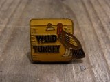 画像: 【WILD TURKEY】ワイルドターキー 1980'S ビンテージピンバッチ 