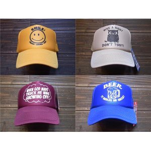 画像: 【TRUCKBRAND/トラックブランド】 メッシュキャップ ４色 #T162