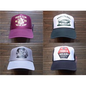 画像: 【TRUCKBRAND/トラックブランド】 メッシュキャップ ４色 #T161