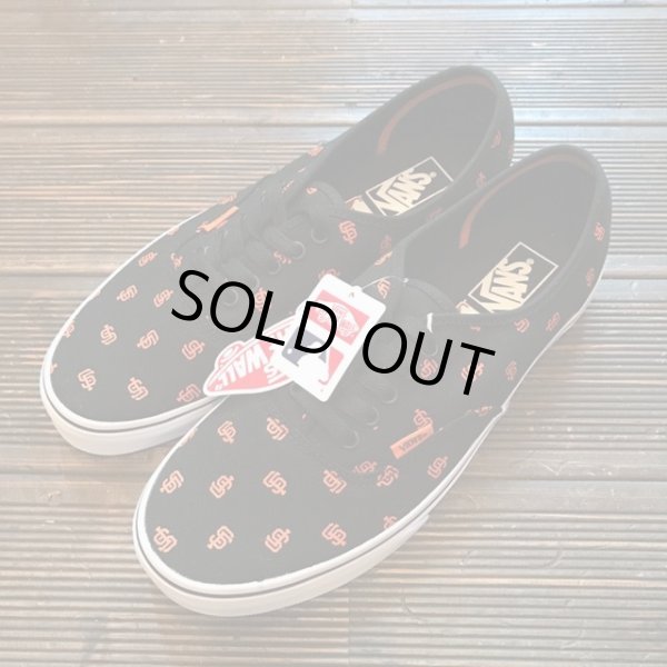 画像1: 【 VANS x MLB ・バンズ】 アメリカ企画  / オーセンティック / メジャーリーグ / サンフランシスコ・ジャイアンツ / SF GIANTS  2サイズ(27.5/28)