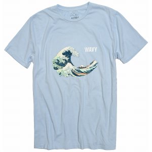 画像: 【ALTRU/アルトゥルー】 "WAVY HOKUSAI"  Tシャツ  ２サイズ(S/M) アメリカ製