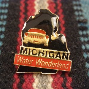 画像: 【 MICHIGAN / ミシガン 】 1980-1990's ビンテージピンバッジ