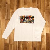 画像: 【 オリジナルプリント L/S Tシャツ " Panel Of Psychedelic " 】 7.1 oz コットン100％ 長袖Tシャツ ・４サイズ(S,M,L,XL)