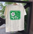 画像1: 【 パシフィカ オリジナルプリント Tシャツ " TURN BACK TIME TO " 】 6.2 oz コットン100％ クルーネック Tシャツ グリーンxグレー・３サイズ(M,L,XL)