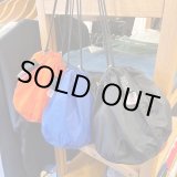 画像: 【 MELO / メロ 】アメリカ製・別注エフェクトバッグ・きんちゃく・リップストップ・３カラー(ブラック/ローヤル/オレンジ) MADE.IN.USA