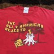 画像2: 【2000年代 ALL AMERICAN REJECTS / オールド Tシャツ】" オールアメリカンリジェクツ " / プリントTシャツ / レッド (MEDIUMサイズ) ビンテージ・バンドTシャツ