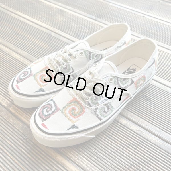 画像1: 【 VANS USA / AUTHENTIC 44DX 】バンズ・ アメリカ企画 / アナハイムファクトリー・/ オーセンティック ・刺繍 / キャンバス 3サイズ(26,27,28)
