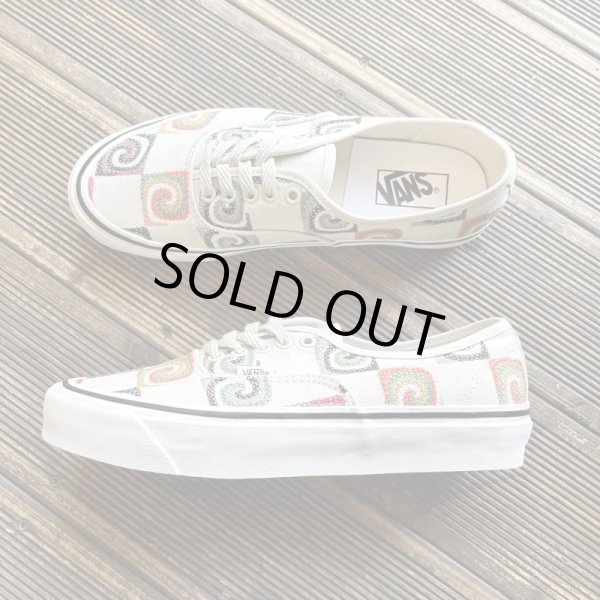 画像2: 【 VANS USA / AUTHENTIC 44DX 】バンズ・ アメリカ企画 / アナハイムファクトリー・/ オーセンティック ・刺繍 / キャンバス 3サイズ(26,27,28)