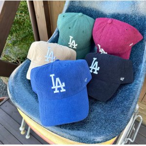 画像: 【 '47 / フォーティーセブン 】LA DODGERS / ロサンゼルス ドジャース・コーデュロイキャップ・5カラー