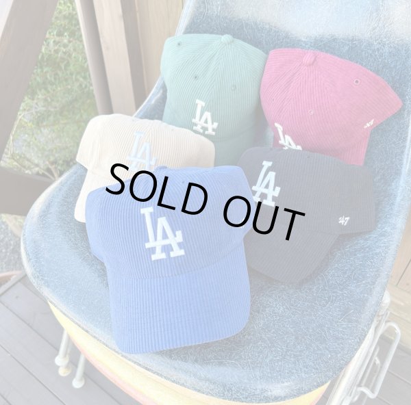 画像1: 【 '47 / フォーティーセブン 】LA DODGERS / ロサンゼルス ドジャース・コーデュロイキャップ・5カラー
