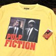 画像2: USオフィシャルライセンス【 パルプフィクション / PULP FICTION 】 ロングスリーブTシャツ / イエロー 4サイズ(S,M,L,XL) 映画ムービーTシャツ