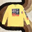 画像1: USオフィシャルライセンス【 パルプフィクション / PULP FICTION 】 ロングスリーブTシャツ / イエロー 4サイズ(S,M,L,XL) 映画ムービーTシャツ