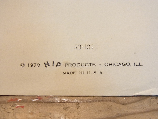 画像5: 再入荷【デッドストック】１９７０年製/HIP PRODUCTS ミニポスター アメリカ製