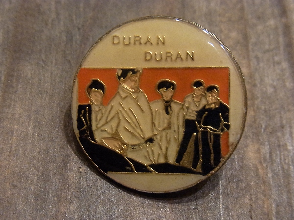 画像1: 【DURAN DURAN】1980'S ビンテージピンバッチ 