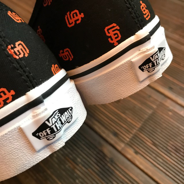 VANS x MLB ・バンズ】 アメリカ企画 / オーセンティック / メジャーリーグ / サンフランシスコ・ジャイアンツ / SF GIANTS  2サイズ(27.5/28) - pacifica