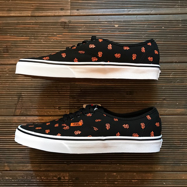 VANS x MLB ・バンズ】 アメリカ企画 / オーセンティック / メジャーリーグ / サンフランシスコ・ジャイアンツ / SF GIANTS  2サイズ(27.5/28) - pacifica