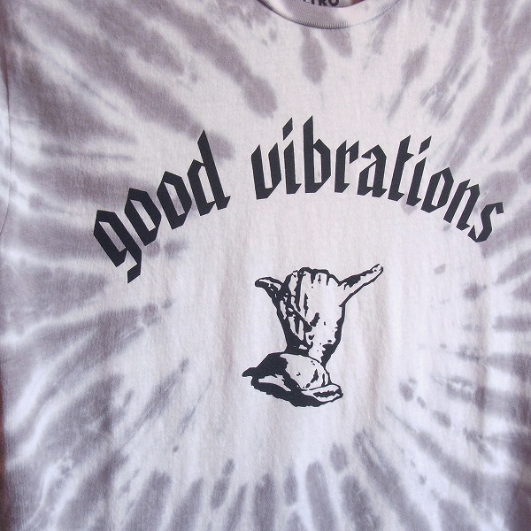 画像3: 【ALTRU/アルトゥルー】 "GOOD VIBRATION" タイダイ Tシャツ  ３サイズ(S/M/L) アメリカ製