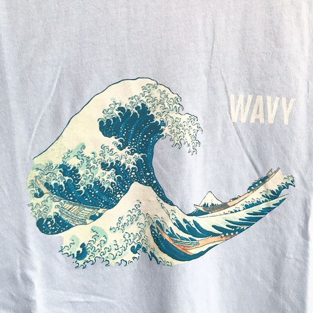 画像2: 【ALTRU/アルトゥルー】 "WAVY HOKUSAI"  Tシャツ  ２サイズ(S/M) アメリカ製