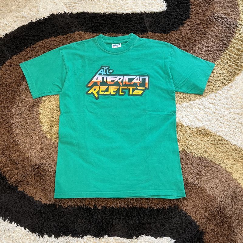画像1: 【2000年代 ALL AMERICAN REJECTS / オールド Tシャツ】" オールアメリカンリジェクツ " / プリントTシャツ (SMALLサイズ) ビンテージ・バンドTシャツ
