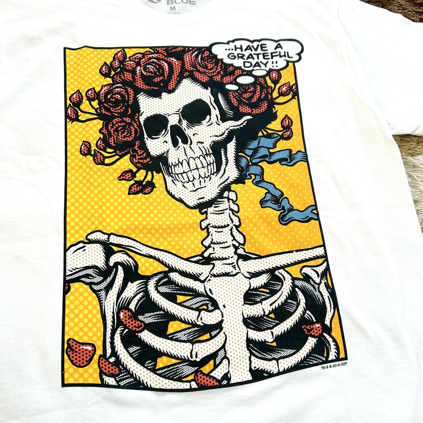 画像2: 【 GRATEFUL DEAD / グレイトフル・デッド 】リキッドブルー・オフィシャル・Tシャツ / ３サイズ(M,L,XL)