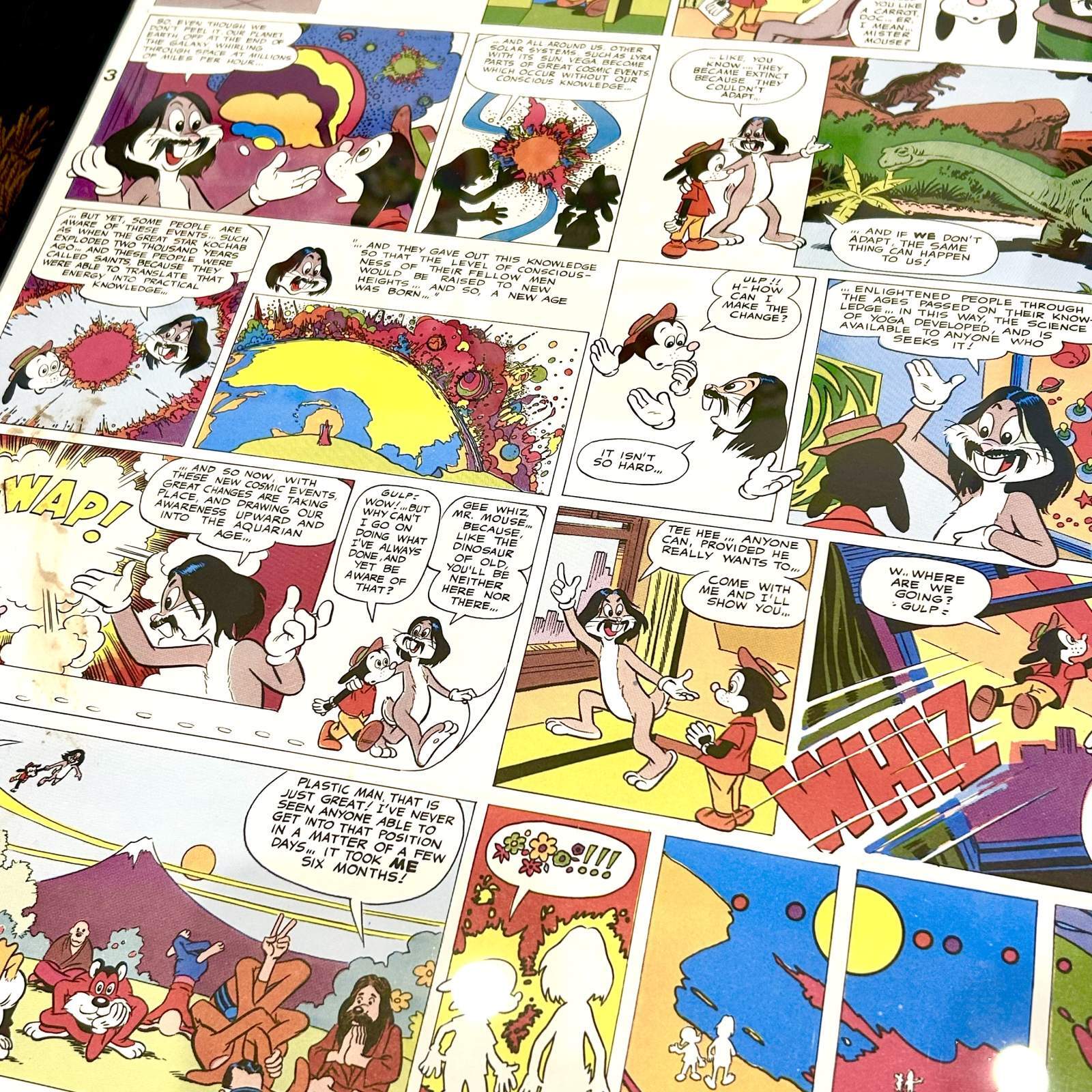 画像3: 【PETER MAX】1960-1970年代・ 82.5 X 41 cm ・【ビンテージポスター】額縁込み